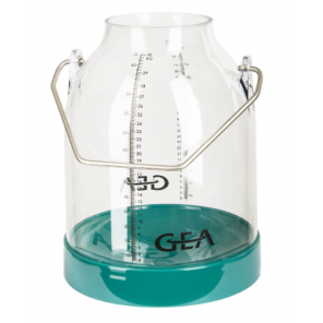 Melkespann 30 ltr. plast m/skala lav bøyle